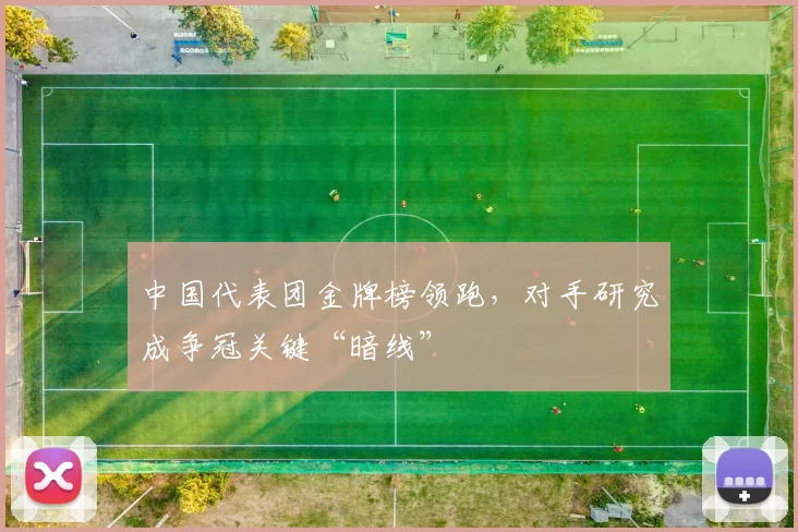 中国代表团金牌榜领跑，对手研究成争冠关键“暗线”